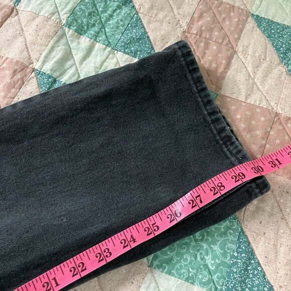 Vintage Levi’s Jeans Mens 36x32 Black 5061903190 Straight Leg Orange Tab Canada - Picture 8 of 10